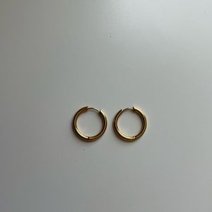 Gold Hoop Earings